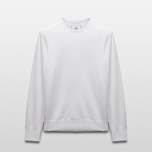 REIGNING CHAMP |  Lightweight Terry White Crewneck Sweater
